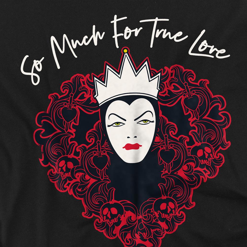 Disney Villains Unisex Adult True Love Evil Queen Valentine`s Day T-Shirt