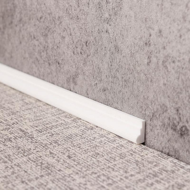 Decorative Trim Realistic Plastic Simulation Skirting Board for Dollhouses Miniature Scene Enhancing Creative Play