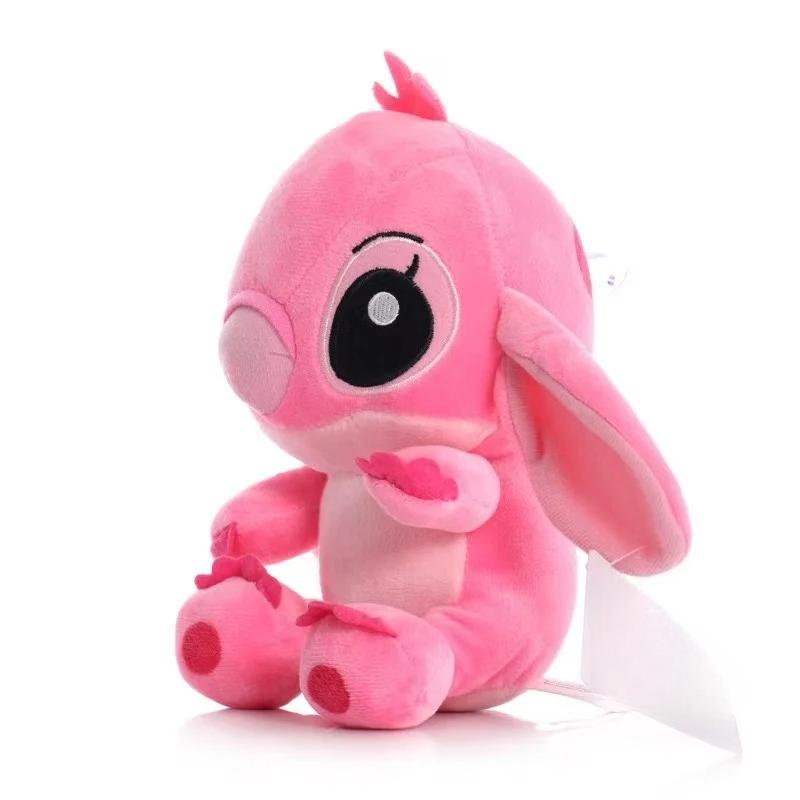 18cm Plush S-tit-c-hed Baby Movie Cartoon Model Doll Children Action Figures Stuffed Toys Pendant Gifts розовый