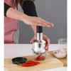 Hot Kitchen Magic Onion Chopper Vegetable and Fruit Salad Onion and Garlic Food Stainless Steel Handheld Chopper Slicer Peeler Vegetable Cutter