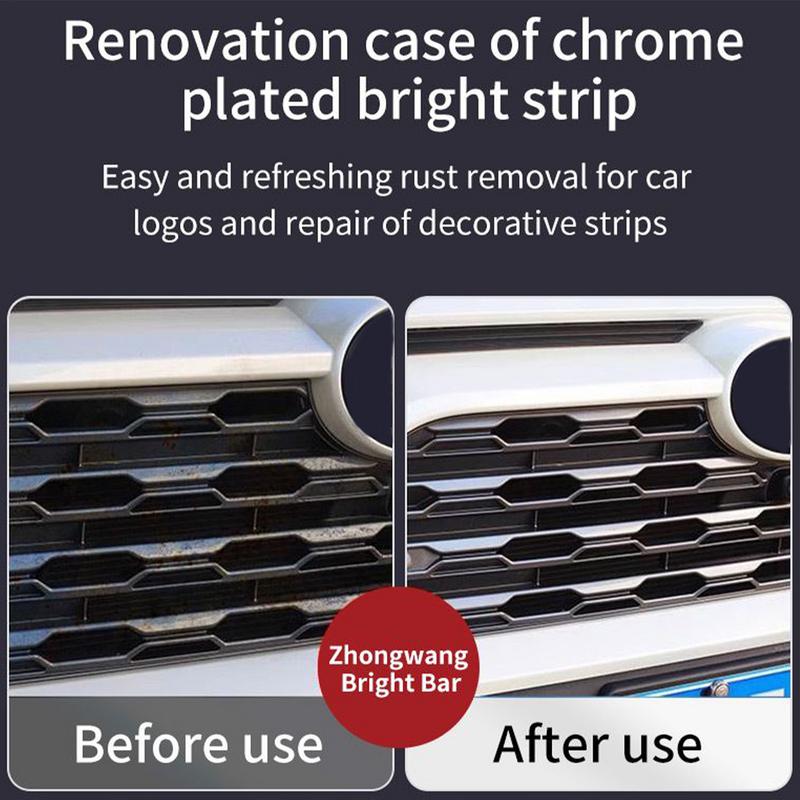 Chrome Cleaner And Polish Deep Gloss Polisher Chrome And Metal Polish Used On Wheels Trim And Bumpers For Automotive