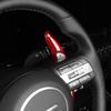 For Hyundai Tucson NX4 2025 2026 Black Red Real Carbon Fiber Steering Wheel Shift Paddle Shifter Extension Accessories