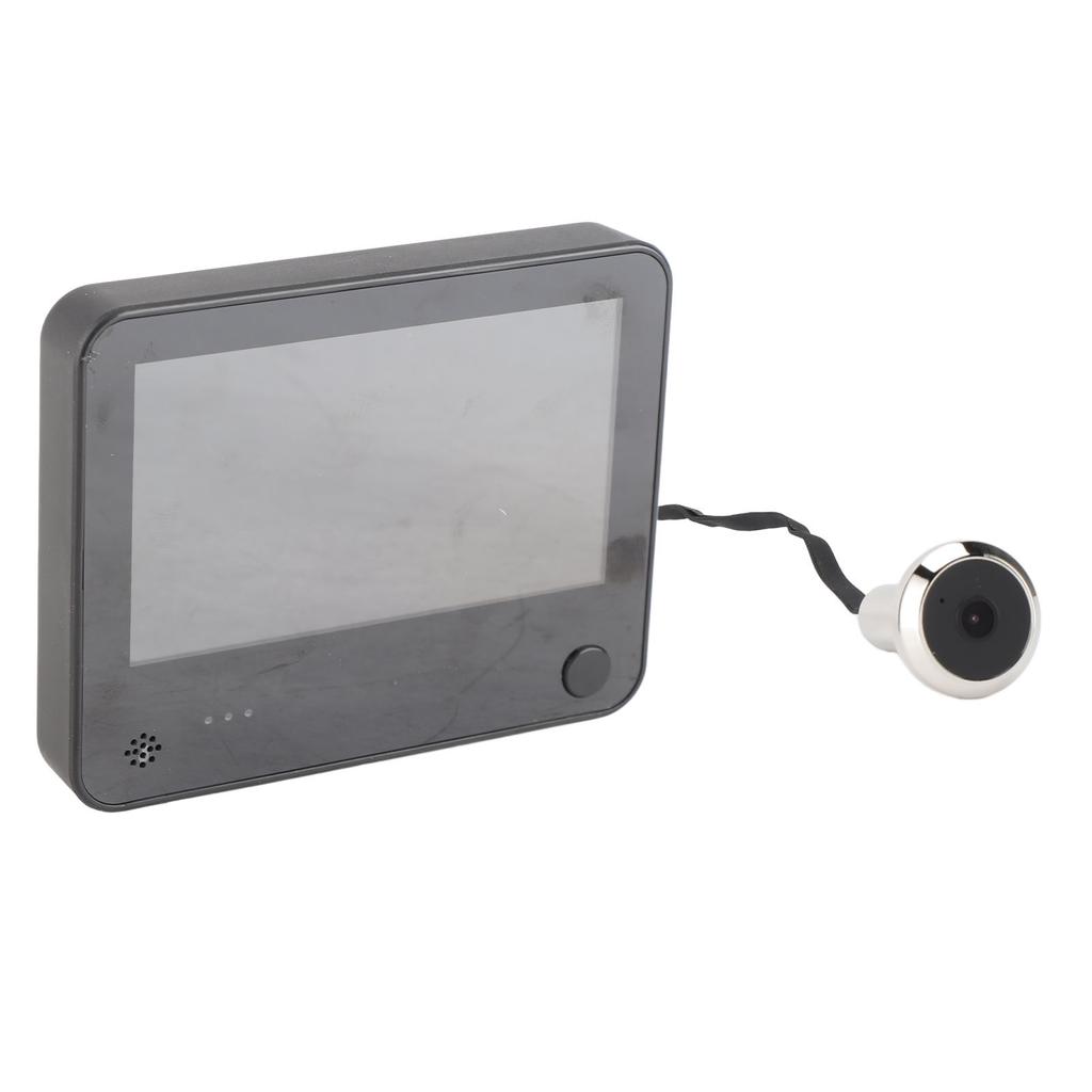 Türspion mit 4,3-Zoll-Display Nachtsicht Echtzeit-Videoaufzeichnung Diebstahlschutz Anti-Peeping