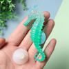 Produits d'animaux de compagnie simulés Maison Hippocampe Silicone Aquarium Décoration Ornements