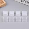 10Pcs Referee Whistle Cover Transparent White Whistle Cushioned Mouth Grip Soccer Referee Whistle Protective Accessories