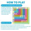 Hot Sale Multiplication Games Practice Fidget Toys, Quick Push Bubble Math Learning Times Table Chart Practice Bubble Board
