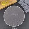 New Semi -Circular/Round Tempura Frying sushi bbq Net Durable Stainless Steel Drying Net Japanese Style Portable Barbecue Net