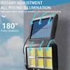 Multifunctional Solar Lamp Outdoor Garden Decoration Solar LED Light Waterproof Sunlight Powered Spotlight with Motion Sensor