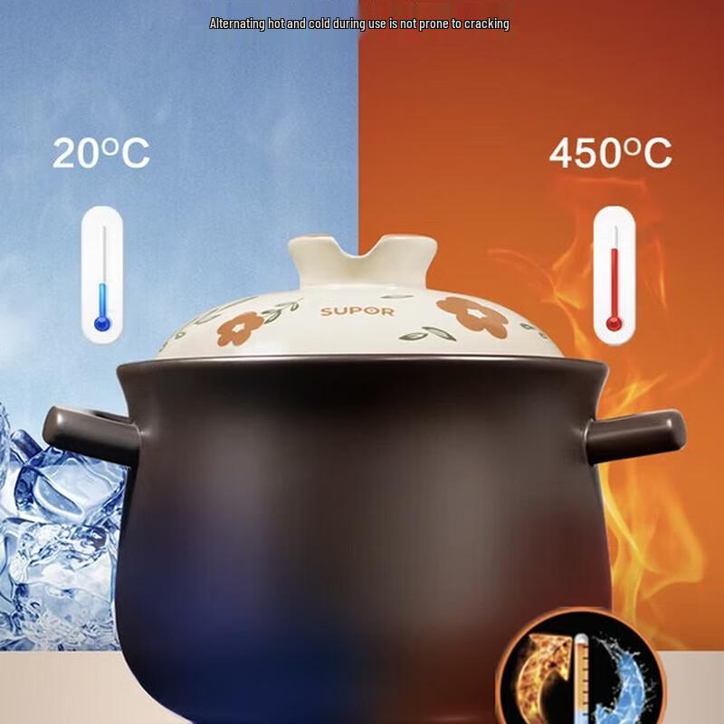 SUPOR Large Capacity Ceramic Stew Pot