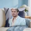 RRyan Gosling Face Cushion Cover Square Pillow Bedroom Sofa Leisure Comfort Living Room Home Decoration X