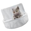 MXLA Cats Heaters Bed Soft Plush Hammock Bed Detachable Large Cats Sleep Bed Resting Nest for Various Size Cats Indoor Cats Bed