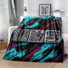 HKS Racing Car Printed Blankets Fashion Warm Blanket Soft And Comfortable Blanket Home Travel Blankets BedLinings Birthday Gift