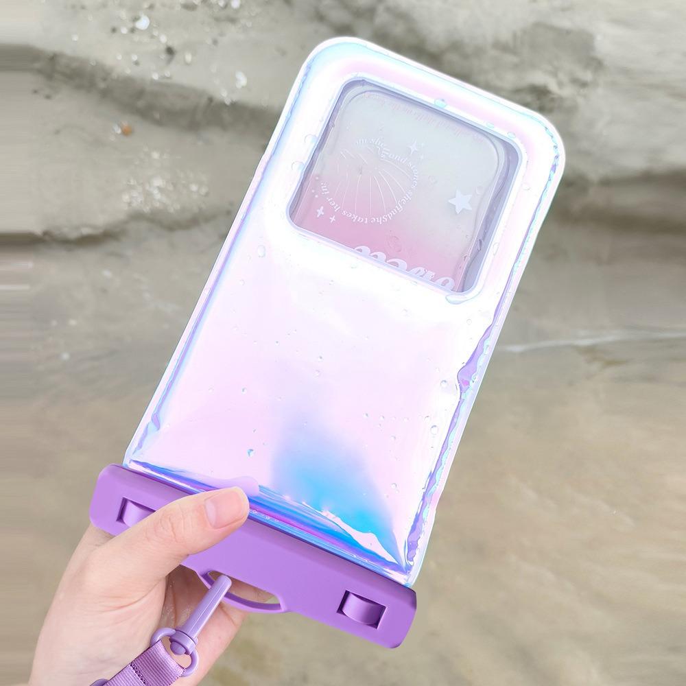 

IPX8 Underwater Dry Bag Transparent Swimming Waterproof Phone Bag Swimming yellow