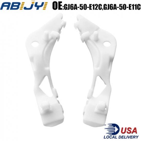 Pair of Bumper Front Bracket Mounting Left & Right for 2003 2004-2008 Mazda 6