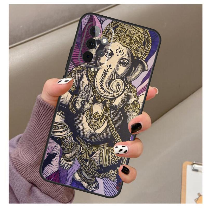 Ganesha Case For Samsung Galaxy A34 A54 A14 A06 A16 A26 A36 A56 A12 A32 A52 A13 A33 A53 A15 A35 A55