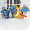 Mega Charizard X Mega Charizard Y Plush Anime Soft 2 Styles Cartoon Cute Stuffed Collectible Peluche Toys Christmas Gift Kids