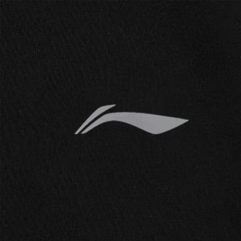 Li-Ning Solid Color Simple Loose Cotton Soft Comfortable Versatile Crew Neck Pullover Long Sleeve Sweatshirt Casual Sports Suit YTLV098-1-AKL73-6