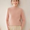 Women's Cashmere Blend Loose Long Sleeve Knit Pullover Sweater - Slimming and Versatile for Autumn/Winter.