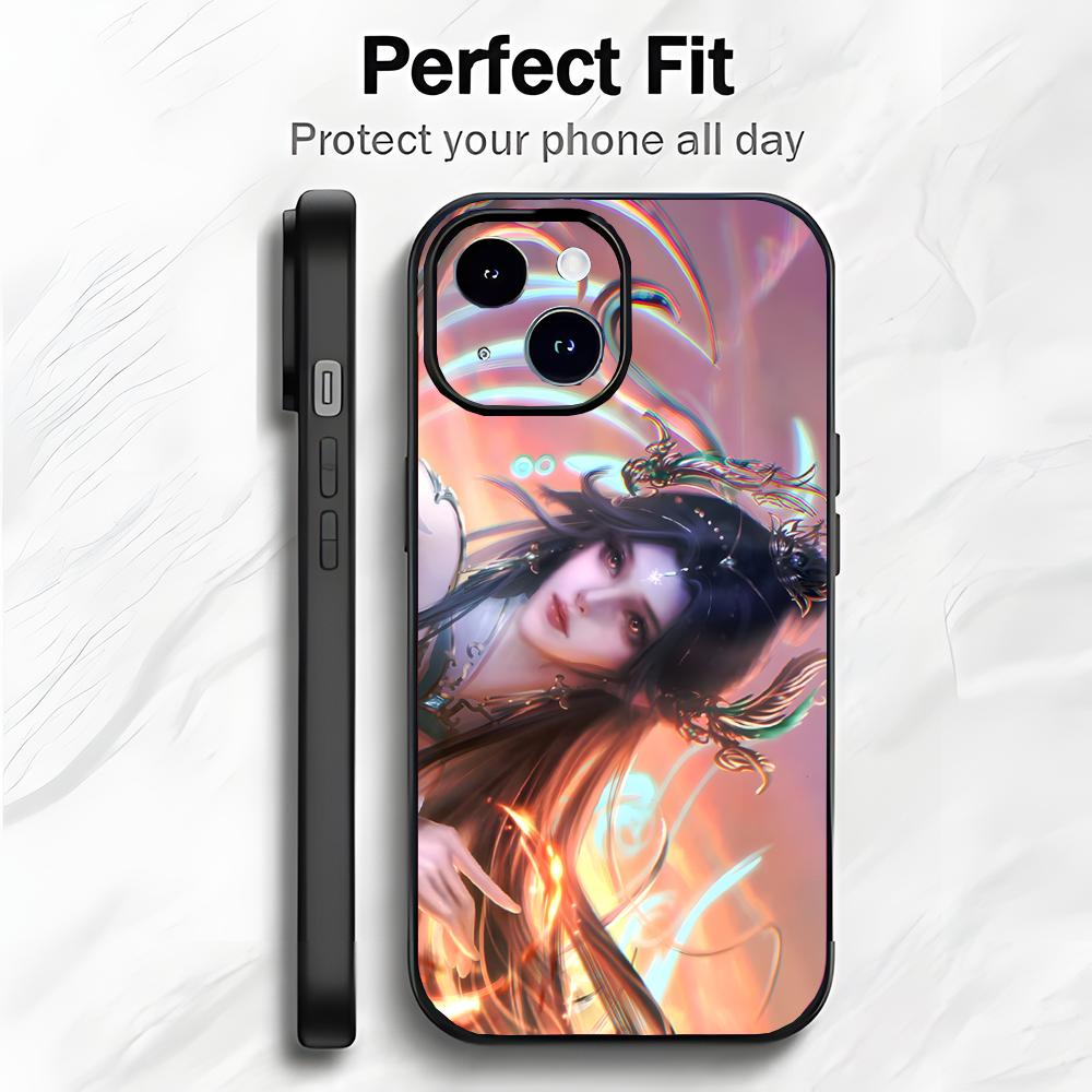 Epic Hot Anime F-Fights Break Sphere Phone Case Phone Case Soft Packaging Lightweight For iPhone17 16 15 14 13ProMax