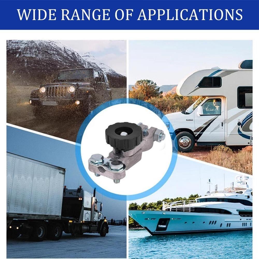 Quick Cut-off Car Battery Disconnect Clip Top Mount Knob Battery Cut Off Switch  Vehicle