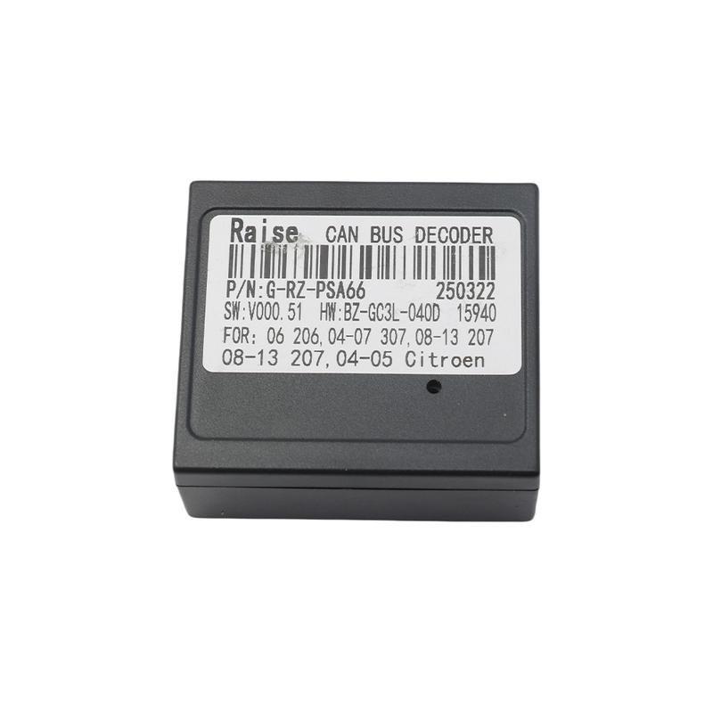 For Peugeot 206 307 Radio Wiring Harness Adapter CAN Bus Decoder for Citroën Xsara 16 Pin Plug To ISO Connector Android Cable