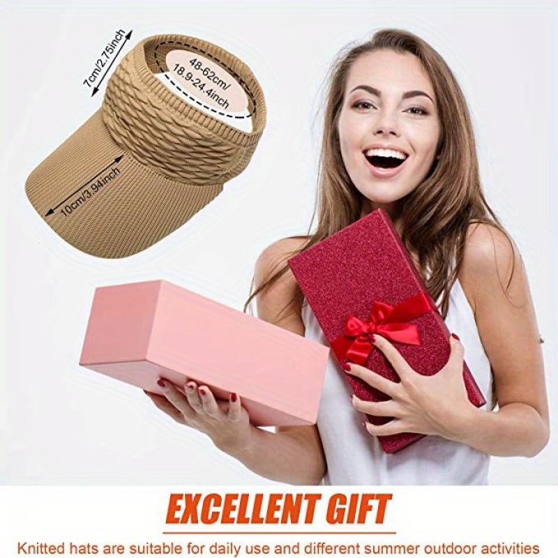 Kadın Nefes Alabilen Açık Üst Güneşlik Şapka Kore Tarzı Puantiyeli Desen Açık Hava Sporları Güneş Şapkası UV Koruması Hafif Polyester Ayarlanabilir Kafa Bandı