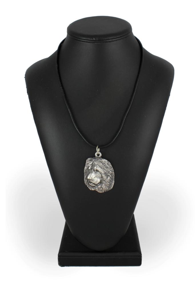 Caucasian Shepherd Dog, Caucasian Ovcharka – Necklace with dog, silver-plated pendant for dog fan | Art-Dog