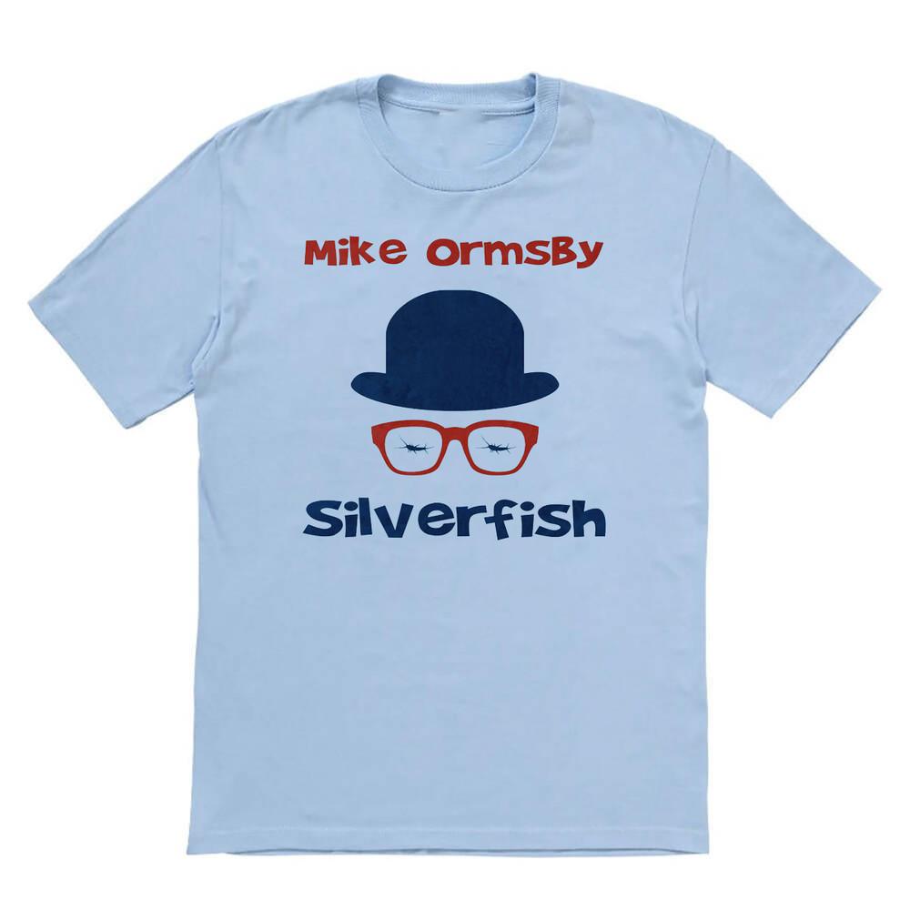 

Collection Silverfish Mike Ormsby T Shirt Blue All Size Shirt KK221 Unisex T-Shirt L