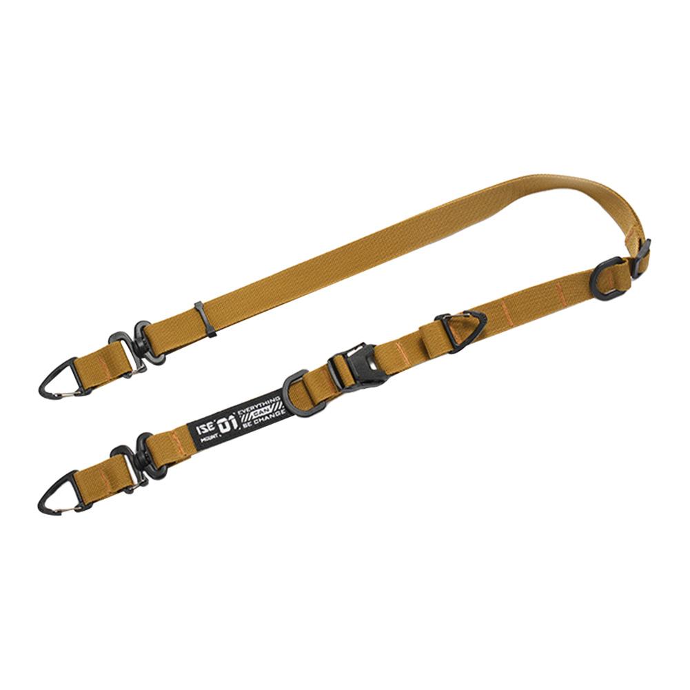 Tactical Shoulder Strap Quick Release Adjustable Crossbody Bag Strap with Hanging Ring Outdoor Camping Molle Extensible Accessor