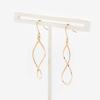 ESTELLE [Official] Women's Hook Earrings, 10K Yellow Gold, 0202-3501-0019-0000