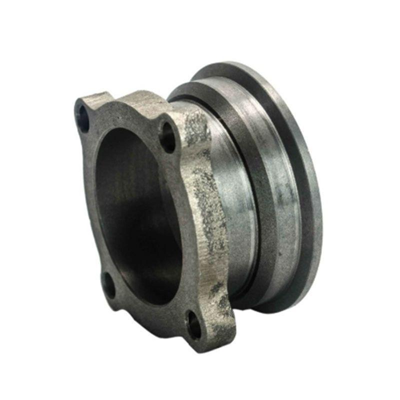 Turbo Exhaust Manifold Adapter Flange 2.5" To 3" 4 Bolt Converter Kit Cast Iron Material