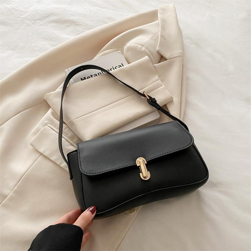 French Niche Bag, Foreign Style Underarm Bag, Women's Bag, Summer 2025 New Trendy Fashion Casual Simple Portable Shoulder Bag