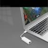 Type-C/USB to RJ45 Ethernet Adapter, Driver-Free, 100Mbps for Mobile, Computer, TV