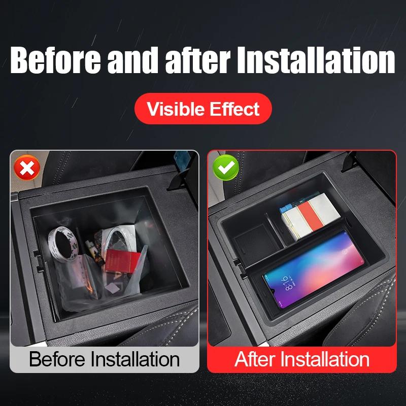 For 2024-2025 Lexus GX550 Upgrade Interior Decoration Accessories GX 550 center console Armrest box storage box compartment tray