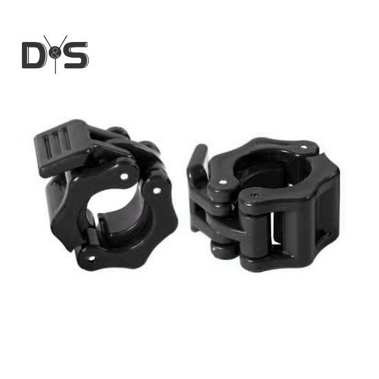 

1 пара зажимов для штанги Spinlock, замки-фиксаторы, замки для штанги для тяжелой атлетики, быстросъемные зажимы для жима штанги лежа 3cm чёрный