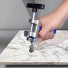 2 In 1 Manual Glass Tile Cutter With Diamond Roller, Adjustable Metal Holder, Portable Ergonomic Precision Cutting Tool For DIY Construction Use