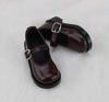 Sunny Step Puppen-Riemenschuhe für Miniatur-Schuhe für Puppen Puppenkleidung Schuhe, Puppen, Schwarz, Lolita, Lack, Braun, Weiß, Puppen, Zubehör, (Braun,