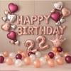 18th Birthday Party Aluminum Balloon Set - Wall Decoration Background