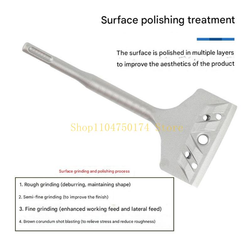Professional Electric Drill Bit Hammer Drill Head Impact Round Handle Flat Nose for Breaking Wall top sale