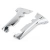2PCS Motorbike Fairing Right Left Lower Rear Frame Covers For Honda Goldwing GL 1800 Chrome Decorate Covers GL1800 2001-2011