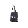 New A.P.C Cotton Tote Bag, Shopping Bag, Handbag Women's Indigo M61683COCSXIAI