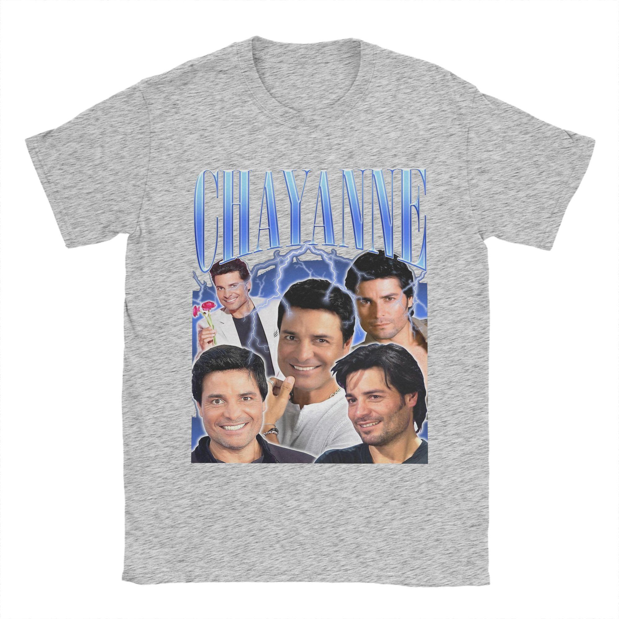 

26 Funny Chayanne Vintage Retro Design TShirts Unisex Women O Neck Cotton T Shirt Short Sleeve Tees Printed Tops S