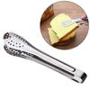 Food Clip Wear Resistant Rustless Stainless Steel Kitchen Utensils Clamp for Kitchen