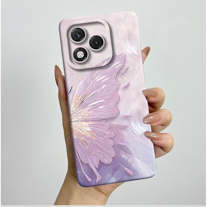 Pretty Butterfly Flowers Cover For Honor 400 Lite Casing ABR-NX1 For Honor 400 Honor400 Lite 5G Silicone Back Covers Case Bumper