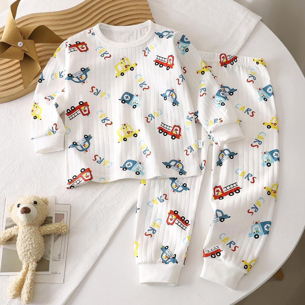 Kinder Unterwäsche Sets, Reine Baumwolle Herbst Neuer Stil Baby Jungen Hauskleidung, Mädchen Pyjamas, Lange Unterhosen und Lange Unterhosen Kinderkleidung