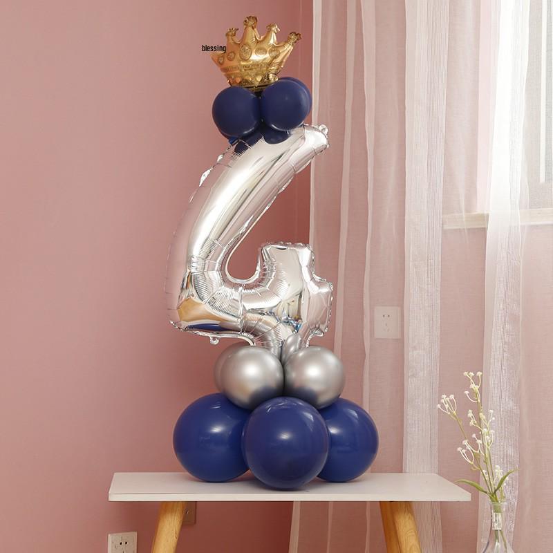 Złote Balony z Cyframi na Urodziny i Imprezy