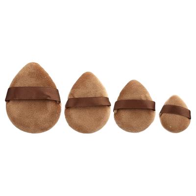 Assorted Brown Puffs, BR58, 4 Pcs
