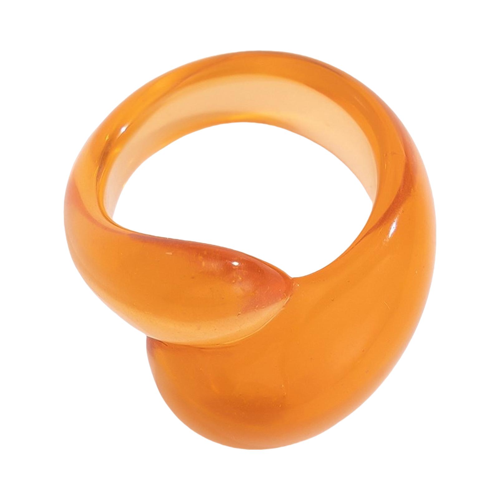 

Модное нерегулярное геометрическое акриловое кольцо для женщин, девушек, трендовое акриловое кольцо в виде капель воды, аксессуары для вечеринок 11