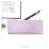 Genuine Leather Pencil Pencil Leather Pen Writing Leather Made in Aurora Case, Case, Holder, Compact, Slim, Stationery, Utensils, Storage, Case,