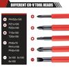 13Pcs Phillips Flathead Insulated Screwdriver Set High Voltage Electrician Tool Kit with Storage Case
